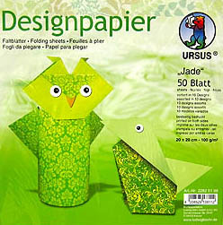 Origami-Papier 15x15cm 50Bl Jade